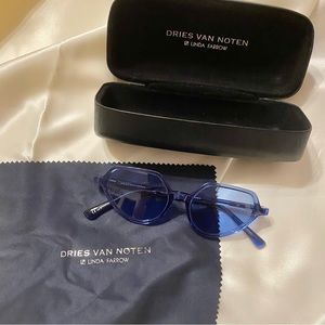 Dries Van Noten X Linda Farrow Cat Eye Sunglasses
